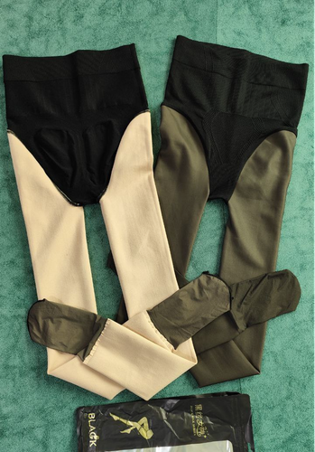 جوراب شلواری زنانه سه بعدی گندار با لایه داخلی خز و ویژگی لیفت باسن