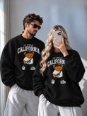 بلوز دورس زنانه توکرکی یقه گرد طرح California کد 80759
